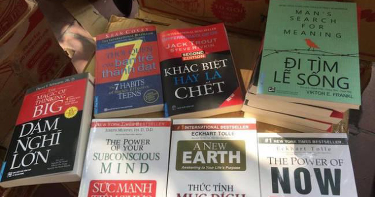 Sách self-help xâm chiếm Việt Nam