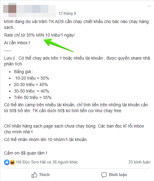 Chạy chiết khấu